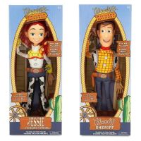 Toystoryshop ตุ๊กตาของเล่นโมเดลสำหรับเด็ก,เรื่องราวพูดคุยของเล่นไม้ Jessie Buzz Lightyear ฟิกเกอร์ตัวการ์ตูนแอคชั่นสำหรับเป็นของขวัญคริสต์มาส