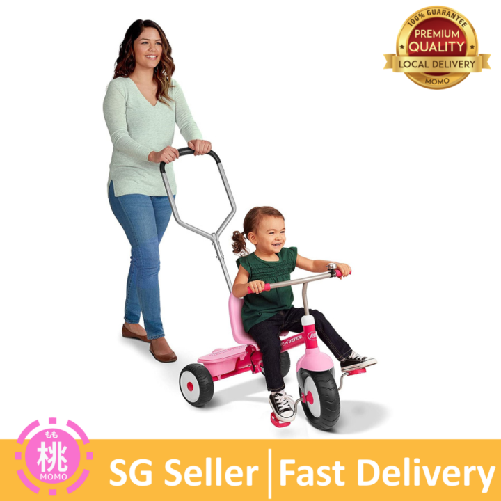 radio flyer deluxe steer and stroll trike