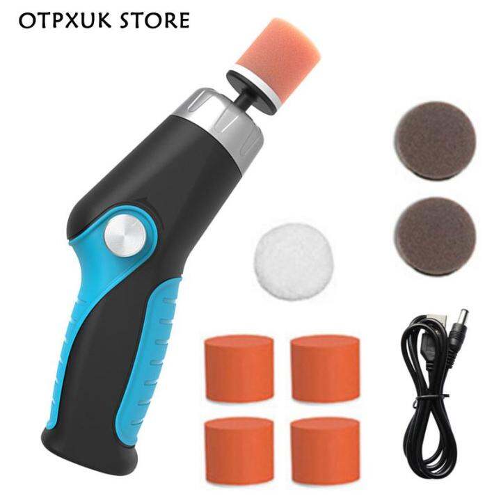OTPXUK Car Electric Polisher 60W Cordless Rechargeable Car Polishing