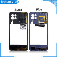 Middle Frame For Samsung Galaxy M32 M325FV SM-M325F Housing Middle Frame Bezel Plate Cover Repair Parts