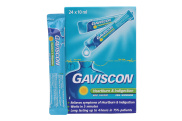 Hỗn dịch uống Gaviscon giảm trào ngược dạ dày, thực quản 24 gói x 10ml