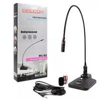 ไมโครโฟนห้องประชุม Deccon MC-82 Gooseneck Microphone ไมค์ประชุม,ไมค์ประกาศ ฟรี! สาย 5 เมตร+ฟองสวมหัวไมค์