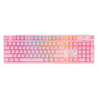 Signo KB-741P PINKKER RGB Mechanical GamingKeyboard รับประกันศูนย์ไทย2ปี #คีย์บอร์ดเกมมิ่ง แมคคานิค KB741 P