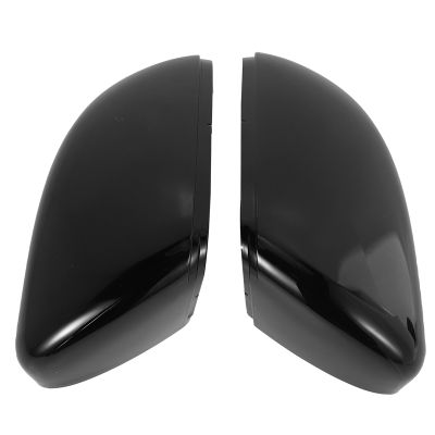 Gloss Black Wing Door Rear View Mirror Cover For Touran Golf Mk6