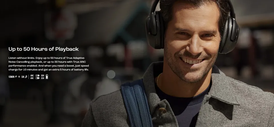 JBL Tour One M2 True Adaptive Noise Cancelling Over-Ear Wireless Headphones (Black) | Lazada PH