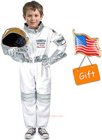 Game Astronaut Costume Role-playing Halloween Costume Christmas Carnival Cosplay Full Dressing Ball kids Rocket Space suit Gift