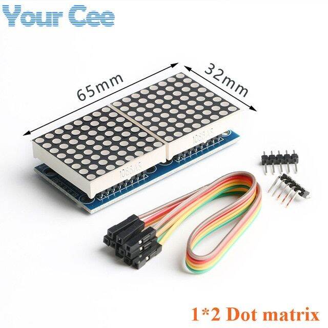 MAX7219 8 * 8 Dot Matrix Led Display Module 8/4/2 In One Digital Tube