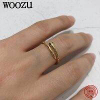 WOWOZU เครื่องประดับสำหรับผู้ชาย,แหวนสำหรับใส่นิ้วปรับได้ทำจากงูแนวโบฮีเมียน925เงินสเตอร์ลิงเครื่องประดับแนวร็อคใส่ชุบทองสำหรับผู้ชาย