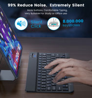 Hot Keyboard Tablet Wireless สำหรับ Bluetooth-Compatible Keyboard Wireless Mouse สำหรับ IOS Android Windows PC Laptop