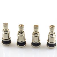 4Pcs Alloy Chrome Plated Tire Valve Bolt For BBS Alloy Wheel Standard 11.3mm Bore Tubeless Wheel Tyre Valve Dust Cap Valve Stems Caps Adapters