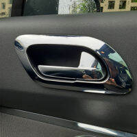 ABS Chorme Car Interior Door Window Handle Frame Cover Trim Sticker For Peugeot 3008 2009 10 11 12 13 14 15 Styling Accessories