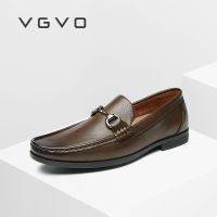 VGVO Men Loafers Shoes High Quality Leather 2021 Fashion Comfy Slip On Men Casual Shoes Boat Driving Footwear Brand Man Shoes