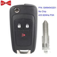 【Chat-support】 beads.and.accessories KEYECU สำหรับ Chevrolet Spark 2013 2014 2015 2016กุญแจรีโมต Fob FSK P/n: