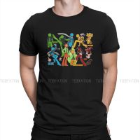 Animation Round Collar TShirt Alan Becker Game Fabric Original T Shirt Mans Clothes Individuality Oversized