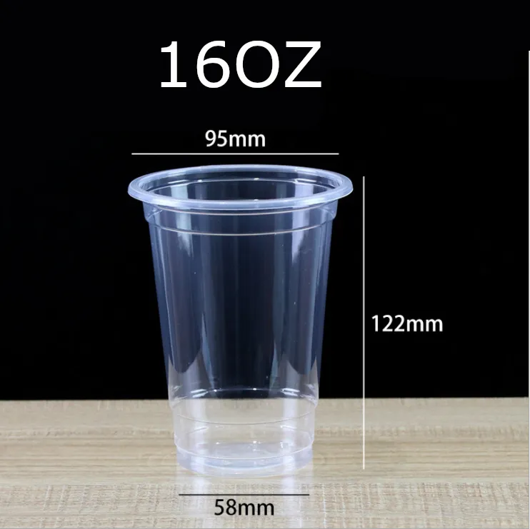 16 oz PP Plastic Cups (95mm)