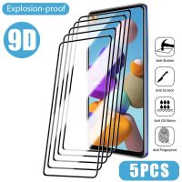 5PCS Full Cover Protective Glass for Samsung A13 A52S A53 A33 A32 A22 Screen Protector for Samsung A51 A52 A50 A72 A71 Glass