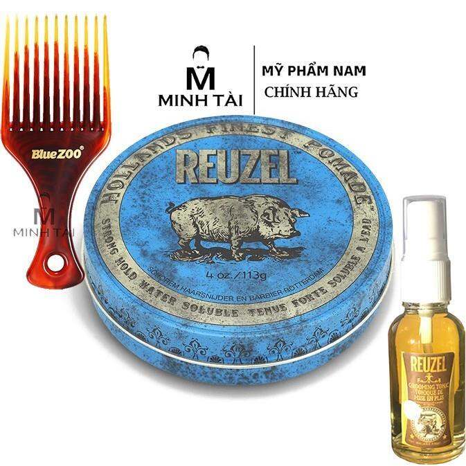 Sáp Vuốt Tóc Nam Reuzel Blue Pomade - Hàng Chính Hãng Xịt Dưỡng ...