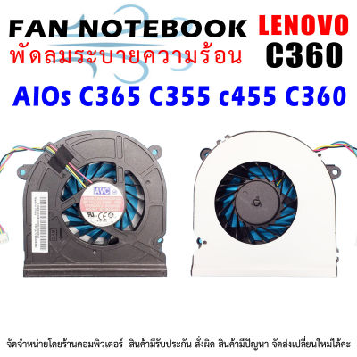 พัดลม ซีพียู ออลอินวัน CPU Cooling Fan for Lenovo  AIOs C365 C355 c455 C360 SUNON EF90201S1-C000-S9A 6033B0035001 DC12V 6.60W