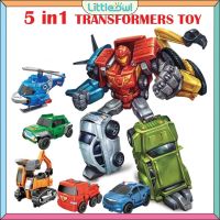 ▪หุ่นยนต์5-In-1 Ecvfclxozor8 Mainan Transformers ยานยนต์แปลงร่างเป็นหุ่นยนต์ยักษ์ (1ชิ้น)