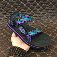 legit new Ori 100% outdoor TEVA casual beach shoes sandals color EVA light sole open toe hook and loop womens shoes