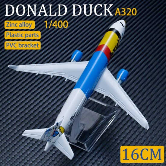 Kim loại mô hình máy bay 1 400 16cm tứ xuyên hãng hàng không a320 mô hình - ảnh sản phẩm 11
