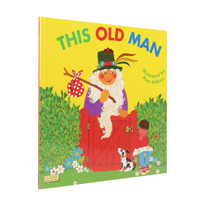 wxw-caddick-book-point-reading-edition-childthis-old-man-english-enlightenment-children-play-english-original-picture-book
