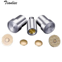 Rivet Die For Magnetic Button Mold Manual Press Metal Snap Fittings Tools Clothes Fastener Baby Jacket Accessories Installation