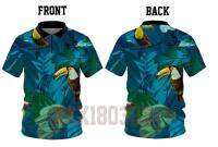 （in stock）GOLF GODS - FATHER/SON HAPPY TOUCAN COOL TECH PERFORMANCE POLO Quick Dried Golf Activity High Quality 09