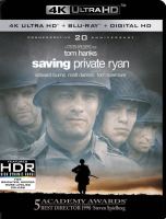 Saving Private Ryan 4K UHD Blu ray film panoramic sound country with Chinese characters