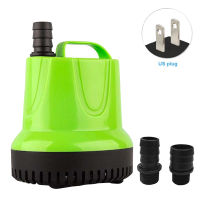 Universal Ultra Quiet Fish Tank ใต้น้ำ Hydroponic Garden Fountain สำหรับ Aquarium Statuary 2หัวฉีด Pond Submersible Water Pump