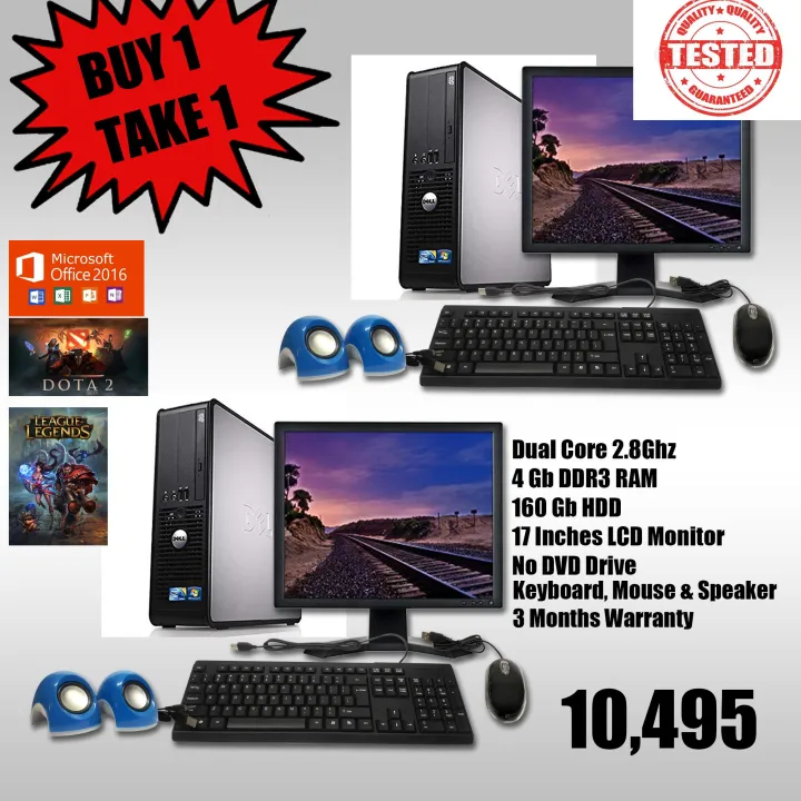 Dell 780  Computer Set BUY 1 Take 1 (Seller Refurbished) | Lazada PH