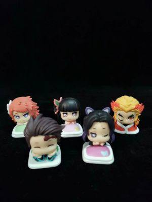 ดาบพิฆาตอสูร Demon Slayer Kimetsu no Yaiba sleep ทันจิโร่ เนสีโกะ เซนนิตซิ อิโนะซึเกะ 5ชิ้น/set (3-5cm) (A) ของสะสม ของเล่น ของเล่นถูกๆ ของเล่นเด็ก 🇨🇳