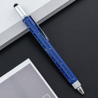 6-in-1 Multifunctional Pen Capacitive 6-in-1 Metal Ballpoint Wholesale Scale Screwdriver Tool