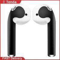 {Tenda} หูฟังพีวีซีที่ถอดออกได้สติกเกอร์ป้องกันกาวรูปลอกฟิล์มสำหรับ Airpods