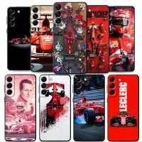 Back For Samsung S21 Plus S22 Ultra 5G S20 FE S9 S7 S10 Lite S8 Note 20 10 S10e S20FE Note20 Phone Cases Schumacher Formula 1 F1 Phone Cases