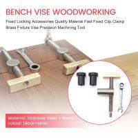 Woodworking Bench Dog with Bench Dog Stop Sets, Clip Clamp Fixture Vise Joinery Carpenter Tools