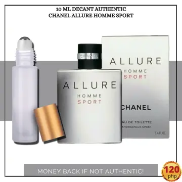 Chanel Allure Homme Sport Edt Pocket Perfume For Men 10 ml