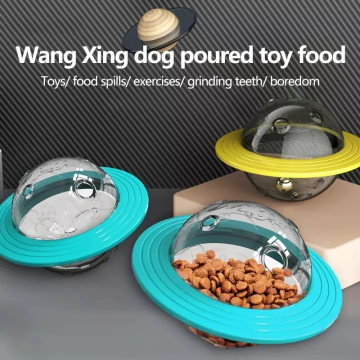 Pet Dog Cat Interactive Treat Ball IQ Training Leaking Leakage