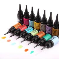 10Ml/Bottle Colorful UV Resin Glue Clear Fast Cu UV Hard Glue For Jewelry Making Ear Charm DIY 45 Colors