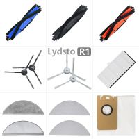 For Lydsto R1 Robot Vacuum Cleaner Spare Parts Side / Main Brush HEPA Filters Dust Bag Disposable Mop Cloth Accessories (hot sell)Humphrey Job