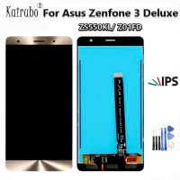 สำหรับ5.5 " ZenFone 3 Deluxe ZS550KL Z01FD จอแสดงผล LCD Touch Panel Digitizer พร้อมกรอบสำหรับ ZS550KL Z01FD LC