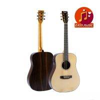 กีตาร์โปร่งไฟฟ้า Gusta DJS3-E Acoustic-Electric Guitar