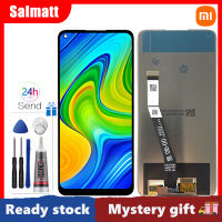 Salmatt จอ LCD แบบดั้งเดิมสำหรับ Redmi Note 9/10X 4G จอแสดงผล LCD แบบสัมผัสหน้าจอ Digitizer แทนการประกอบสำหรับ Redmi Note 9/10X 4G M2003J15SC M2003J15SS M2003J15SG