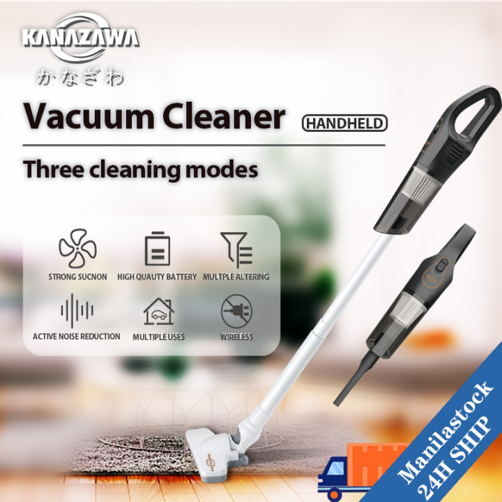 【KANAZAWA】Handheld 3in1 portable vacuum cleaner household car vacuum