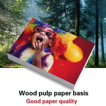 100 Sheets High Gloss Waterproof 2R 3R 4R Photo Paper For Inkjet Printer  Paper Imageing Supplies