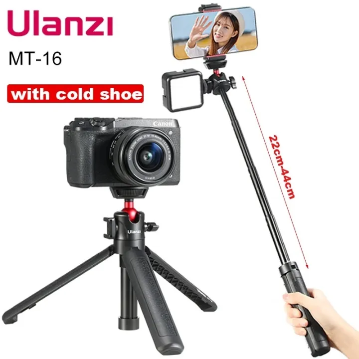 Ulanzi MT-16 Vlog Tripod, Camera Holder & Selfie Stick