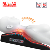 Gối massage hồng ngoại tựa lưng đa năng RULAX kèm hướng dẫn tiếng việt
