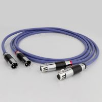 HiFi XLR Audio Cable Hi-end OCC 2XLR Male to Female Balanced XLR Microphone Cable for Mixe Amplifier