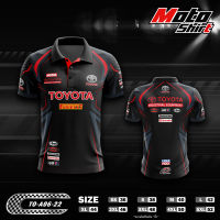 MOTOSHIRT TOYOTA TO-A06-22 เสื้อคอปกแขนสั้น