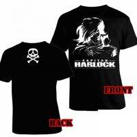 กัปตัน Capitan Harlock โจรสลัดอวกาศ T เสื้อ Maglia ArcadiaCartoon Unisex ใหม่ตลกแฟชั่น Tshirt